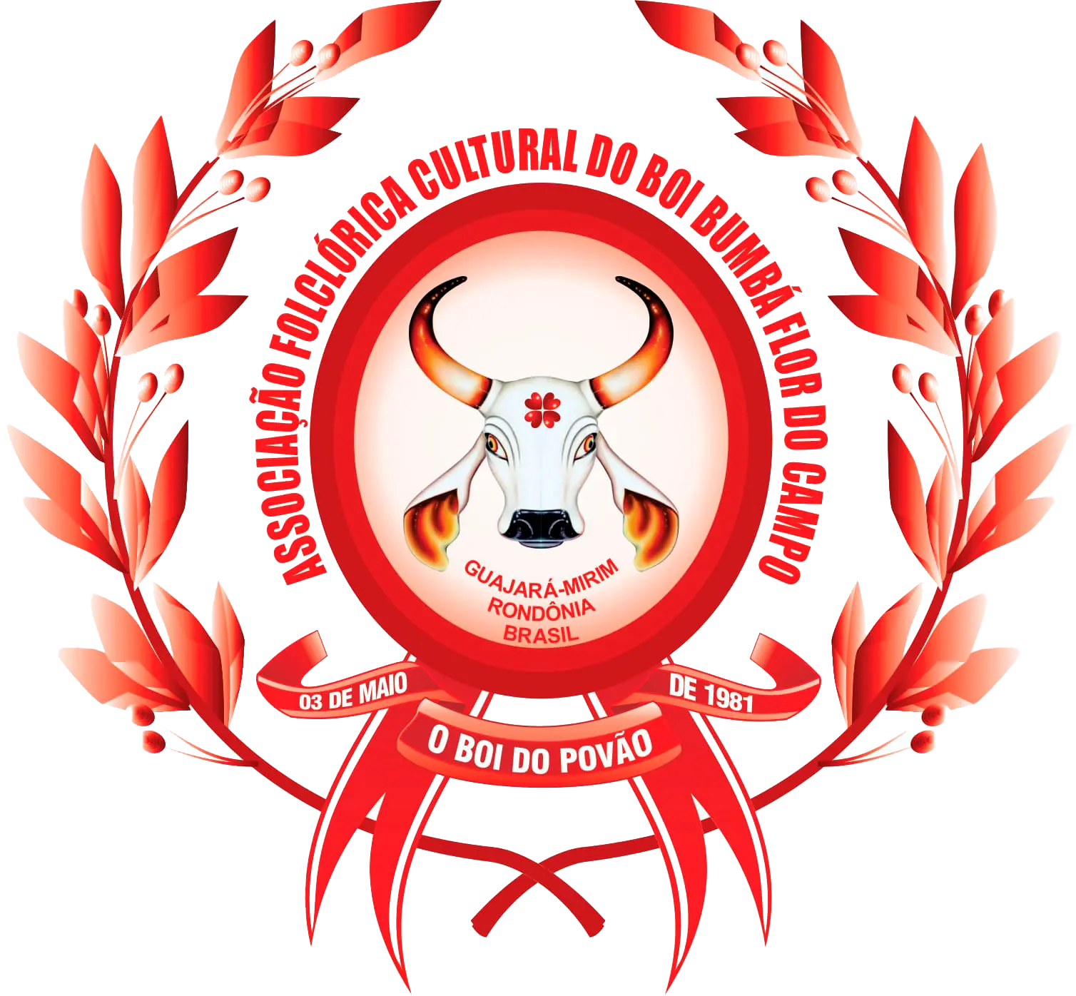 Brasão Associação Boi Bumbá Flor do Campo